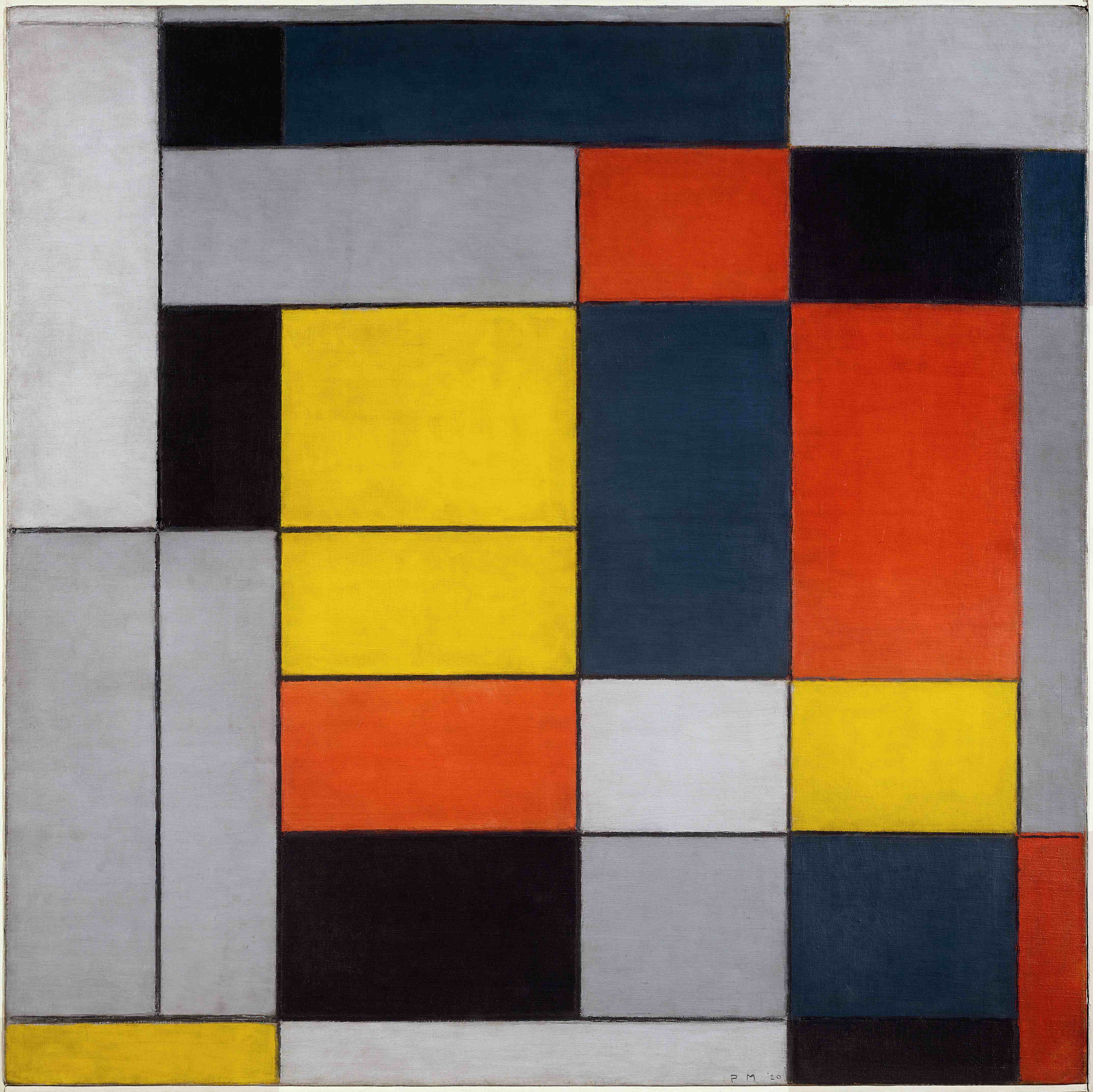Piet Mondrian Obras De Arte Modisedu